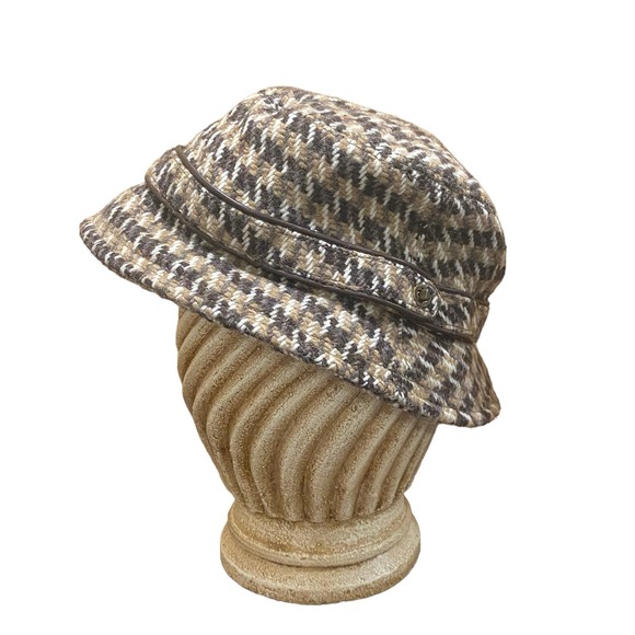 Vintage Coach Kangol Style houndstooth Bucket Hat P/Sm. Excellent condition - Picture 2 of 7